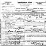 Joe Barnett Death Certificate