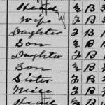 Arthur Blake 1910 Census