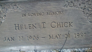 Helen T. Chick (1906-1997)