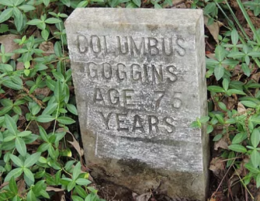 Columbus Goggins – Age 76 years, by Jim Ravencraft, May 20, 2014.
