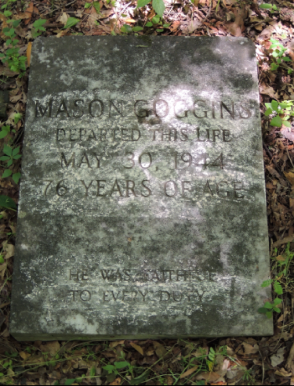Mason Goggins Headstone