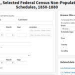 U.S., Selected Federal Census Non-Population Schedules, 1850-1880 Database, Ancestry.com.