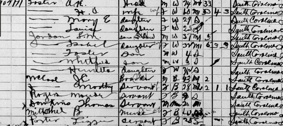 McCool in 1910 Census