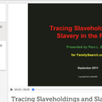 FS Slavery Research Courses — FamilySearch.org