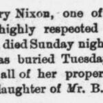 Nixon Mary Obituary Raleigh NC 1893
