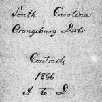 Orangeburg Contracts Cover Page