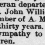 Willie John Obituary 1897 Raleigh NC