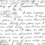 Hawkins Wilson Freedmen's Bureau Letter
