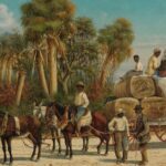 William Aiken Walker: The Cotton Wagon (oil on Canvas) | Public Domain